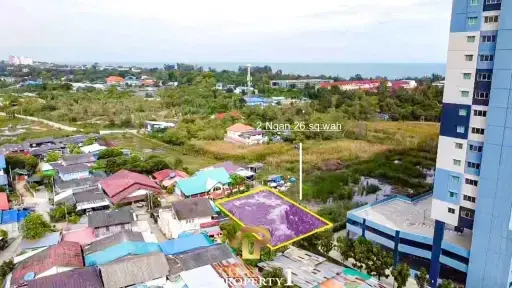 Good Shaped 2 Ngan Land For Sale Close to Cha Am Beach