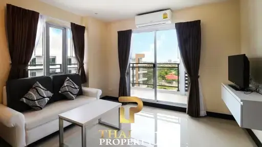 One Bed Foreign Name Unit With Large Covered Balcony At The 88 Condo Hua Hin