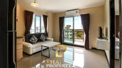 One Bed Foreign Name Unit With Large Covered Balcony At The 88 Condo Hua Hin