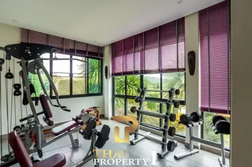 Mountain &amp; Sea View Villa In Stunning Estate - Panorama Khao Tao