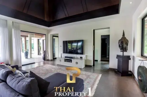 Mountain &amp; Sea View Villa In Stunning Estate - Panorama Khao Tao