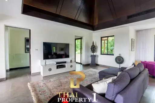 Mountain &amp; Sea View Villa In Stunning Estate - Panorama Khao Tao