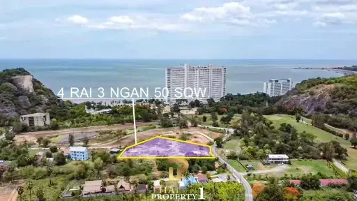 4-3-50 SQW. Land For Sale By Khao Tao Beach