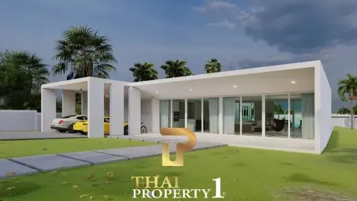 New Modern Under Construction - Investment Pool Villa On Palm Hill Golf Course