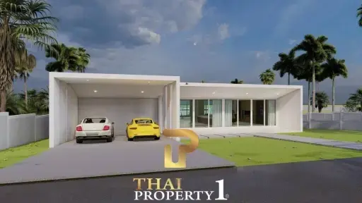 New Modern Under Construction - Investment Pool Villa On Palm Hill Golf Course