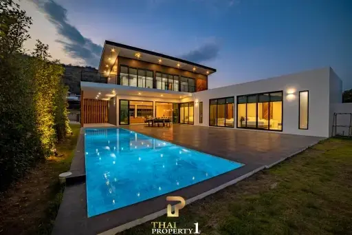 Modern Two Storey Pool Villa Phu Montra – K-Haad - Hua Hin