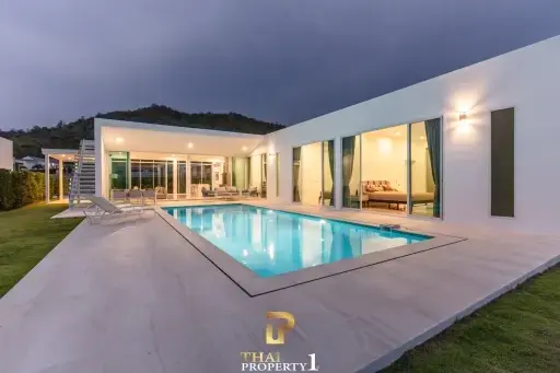 Phu Montra – K-Haad - Modern L-Shape Pool Villa Khao Tao Hua Hin