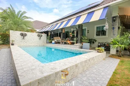 2 Bed Pool Villa With Large Green Garden - Between Hua Hin And Cha Am