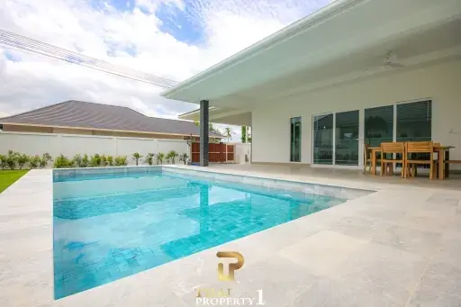 New 3 Bedroom Pool Villa Under Construction - Aria 3 Hua Hin