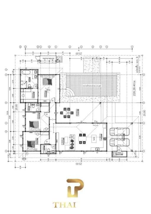 New 3 Bedroom Pool Villa Under Construction - Aria 3 Hua Hin