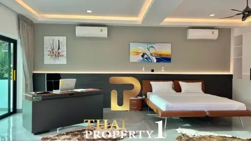 New Modern 4 Bedroom Pool Villa In Jomtien