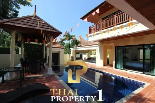 Luxurious Pool Villa Just 100 Meters from Bang Sare Beach