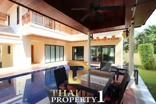 Luxurious Pool Villa Just 100 Meters from Bang Sare Beach