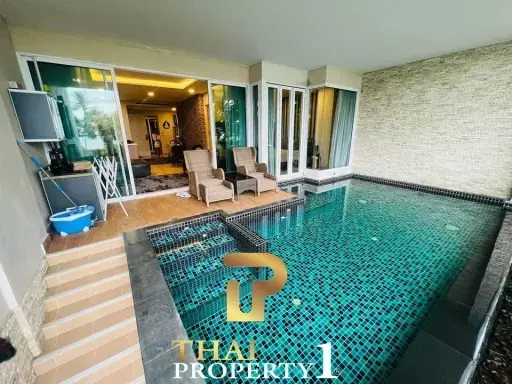 Jomtien - Ground Floor 2 Bed Unit With Private Pool - Cetus Beachfront Pattaya