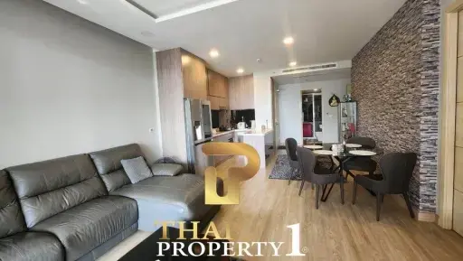 Jomtien - Ground Floor 2 Bed Unit With Private Pool - Cetus Beachfront Pattaya