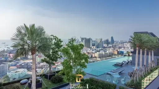 Promotion Price ! 70 SQM. 2 Bed Unit At  Arcadia Millennium Tower - Pattaya Third Road