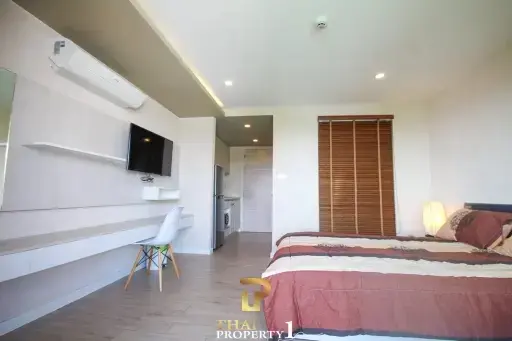 Good-Sized Studio Unit For Sale - Seven Seas Jomtien