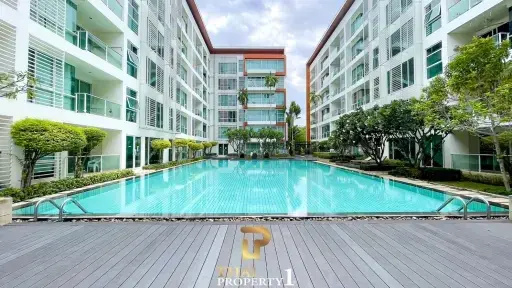 Pool View - Great Size One Bed Unit For Sale At The Breeze Condominium