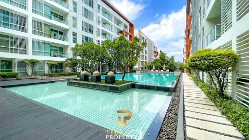 Pool View - Great Size One Bed Unit For Sale At The Breeze Condominium