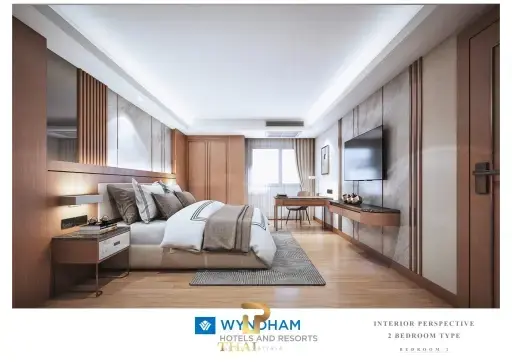 New Development - Sea View 2 Bed Investment Unit  - Wyndham Jomtien