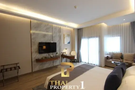 New Investment Property Under Foreign Quota - New 34.35 SQM. Studio Unit - Windam Jomtien