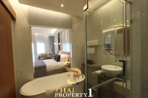 New Investment Property Under Foreign Quota - New 34.35 SQM. Studio Unit - Windam Jomtien