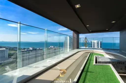 Sea View 2 Bedroom Condo (Combine) - The Panora Pattaya Pratumnak