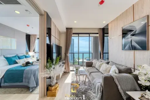 Sea View 2 Bedroom Condo (Combine) - The Panora Pattaya Pratumnak