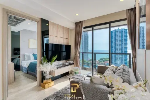 Sea View 2 Bedroom Condo (Combine) - The Panora Pattaya Pratumnak