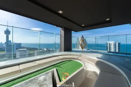 Sea View 2 Bedroom Condo (Combine) - The Panora Pattaya Pratumnak