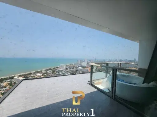 Pattaya Side - New 2 Bed Condo With Jacuzzi At The Riviera Ocean Drive