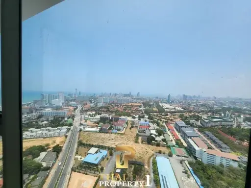 Pattaya Side - New 2 Bed Condo With Jacuzzi At The Riviera Ocean Drive