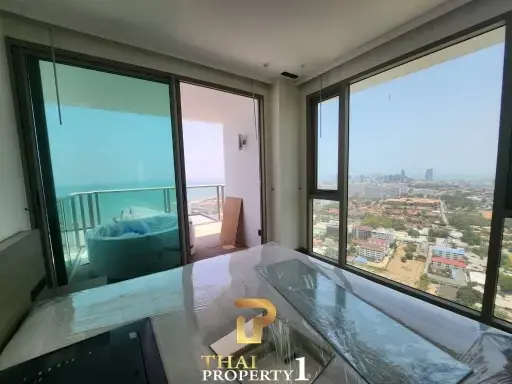 Pattaya Side - New 2 Bed Condo With Jacuzzi At The Riviera Ocean Drive