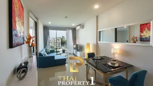 Sea View - Modern One Bed Unit At Baan View Viman