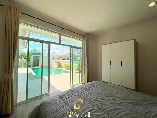 New 3 Bedroom Pool Villa For Sale At Nice Breeze By The Sea - Cha Am