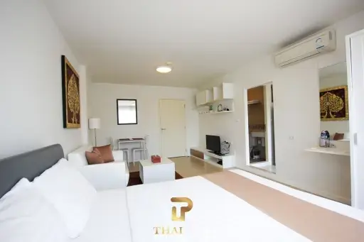 Fully Furnished Studio Condo At Baan Peang Plern