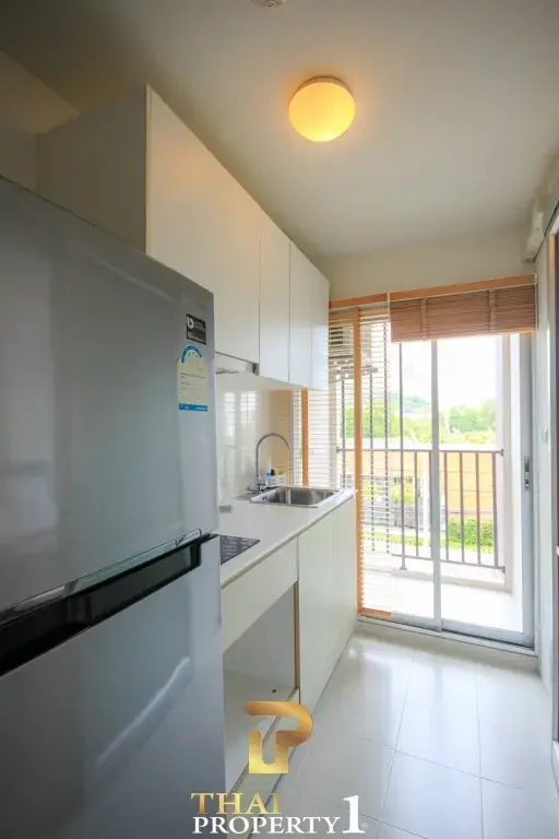 Fully Furnished Studio Condo At Baan Peang Plern