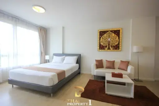 Fully Furnished Studio Condo At Baan Peang Plern