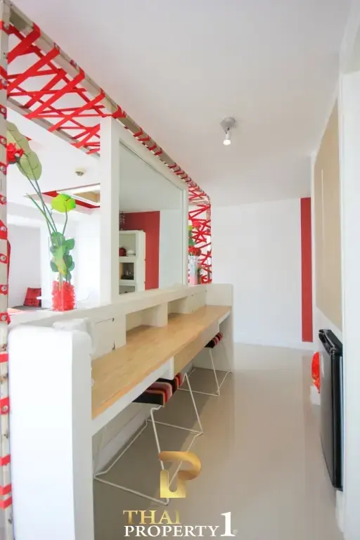 Beautifully Fitted &amp; Furnished Studio Unit For Sale At Hin Nam Sai Suay condominium - Hua Hin Soi 7