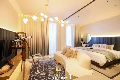 Large Luxury 47.47 SQM. One Bedroom Condo - Arom Jomtien (Off-plan)