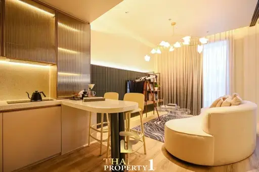 Large Luxury 47.47 SQM. One Bedroom Condo - Arom Jomtien (Off-plan)