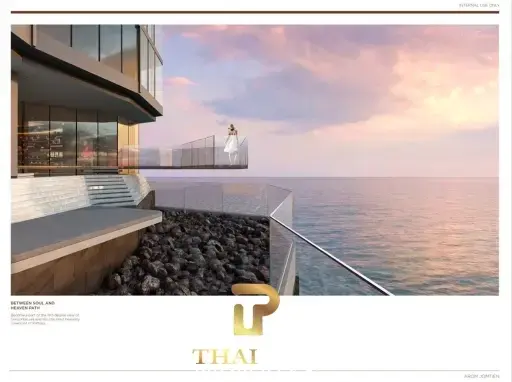 Large Luxury 47.47 SQM. One Bedroom Condo - Arom Jomtien (Off-plan)