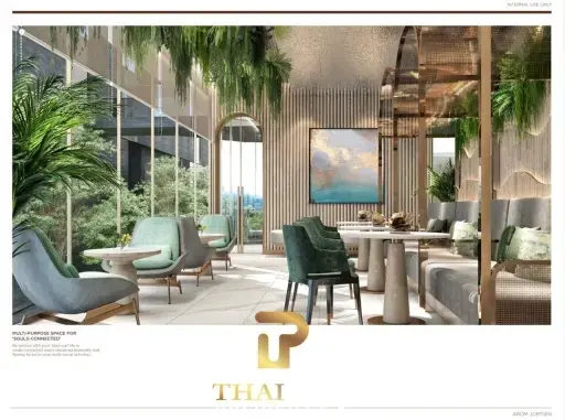 Large Luxury 47.47 SQM. One Bedroom Condo - Arom Jomtien (Off-plan)