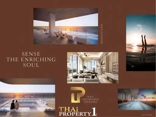 Large Luxury 47.47 SQM. One Bedroom Condo - Arom Jomtien (Off-plan)