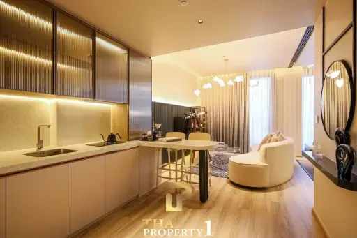 Large Luxury 47.47 SQM. One Bedroom Condo - Arom Jomtien (Off-plan)