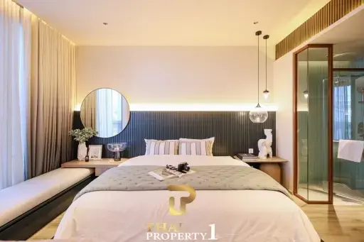 Large Luxury 47.47 SQM. One Bedroom Condo - Arom Jomtien (Off-plan)