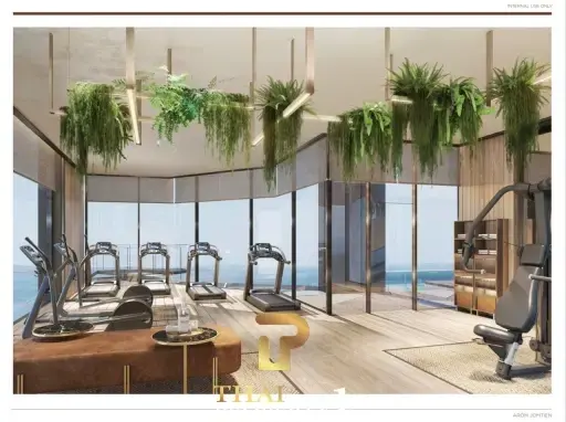 High Floor Luxury 1 Bedroom Unit At Arom Jomtien (Off-plan under Foreigner Name)