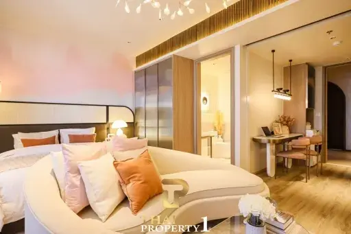 High Floor Luxury 1 Bedroom Unit At Arom Jomtien (Off-plan under Foreigner Name)