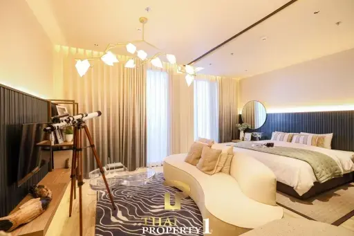 New Luxury Beach Front - 50.93 SQM. One Bed Unit At Arom Jomtien (Off-plan)