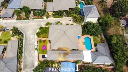 Pool Villa At &#039;Green Beach&#039; On Large Plot - Only 750 Meter From Cha Am Beach